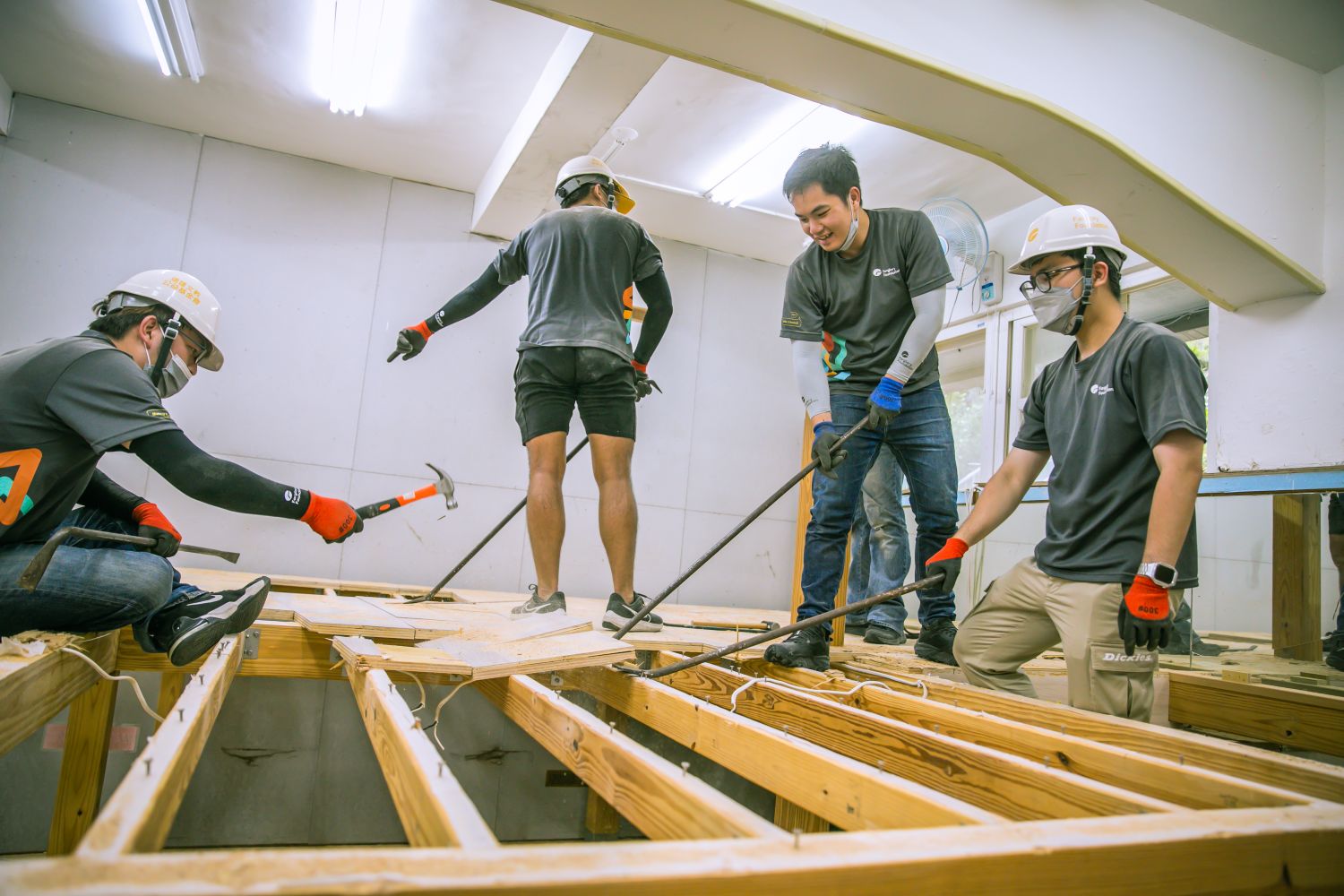 遠雄基金會志工帶著寶山國小學生一同改造校園全紀錄｜愛心修繕(標題圖檔)