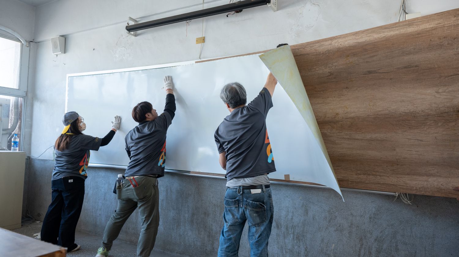 遠雄基金會志工協助修繕台中啟聰學校，改善校園環境｜愛心修繕(標題圖檔)